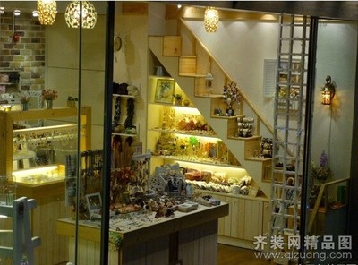 合肥饰品精品店装修设计案例 小空间里的大精致